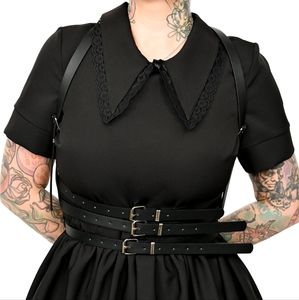 Foxblood Triple Buckle Harness Belt XL-4XL